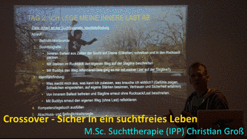 Crossover - Sicher in ein suchtfreies Leben - M.Sc. Suchttherapie (IPP) Christian Groß