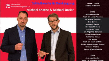 Schlußworte und Danksagung - Michael Dreier & Michael Knothe